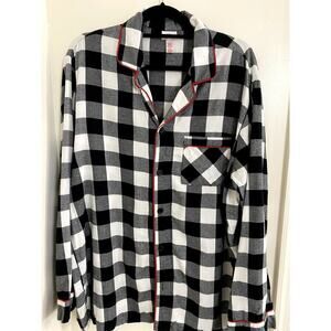 Wondershop Mens Buffalo Check Pajama Top - Size Lg Tall